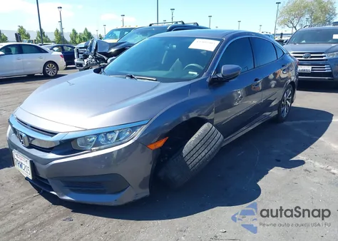 2016 Honda Civic Ex z USA, uszkodzony, nr VIN 2HGFC2F71GH539963